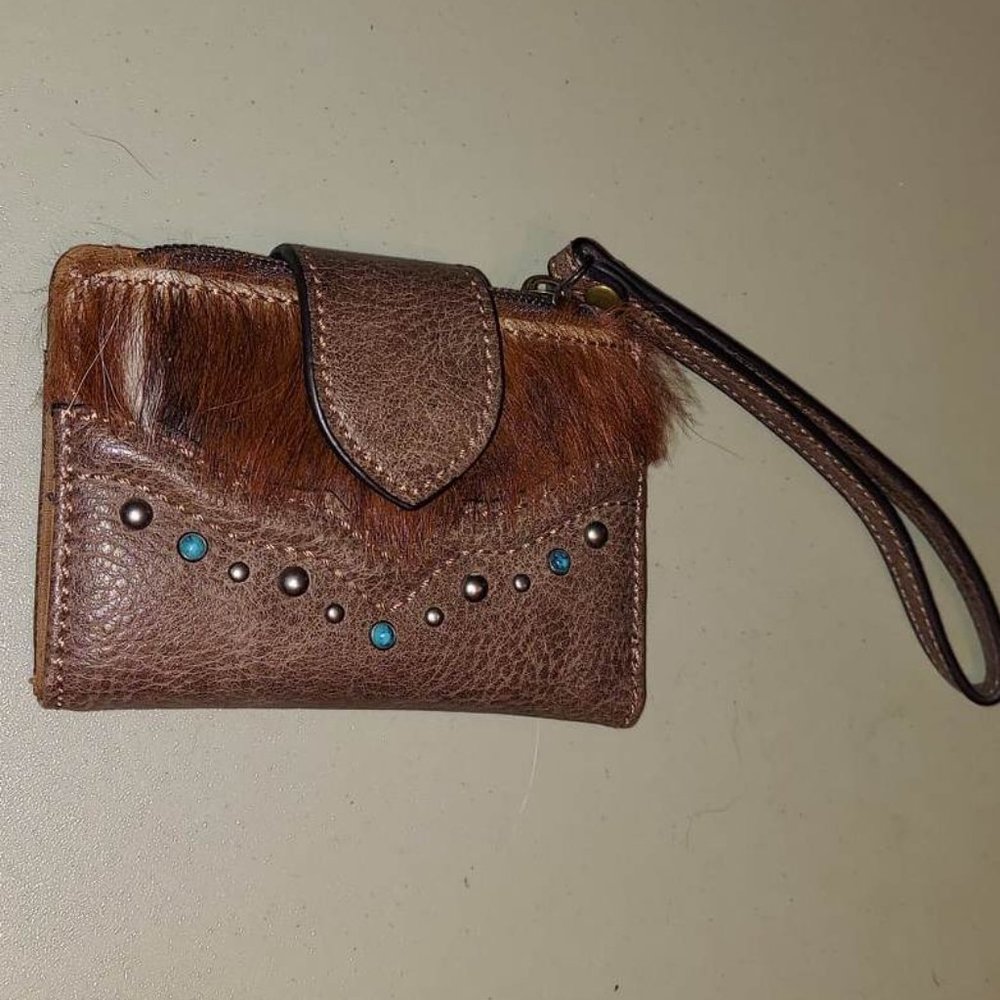 Tony Lama Hair On Wallet